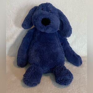 2019 Aurora Blue Dexter Puppy Dog Navy Huggable Buddy Plush Stuffed Toy 13”